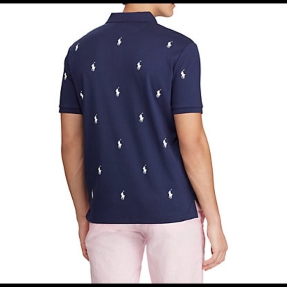 polo allover pony shirt
